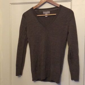 Banana Republic merino wool V-neck sweater.